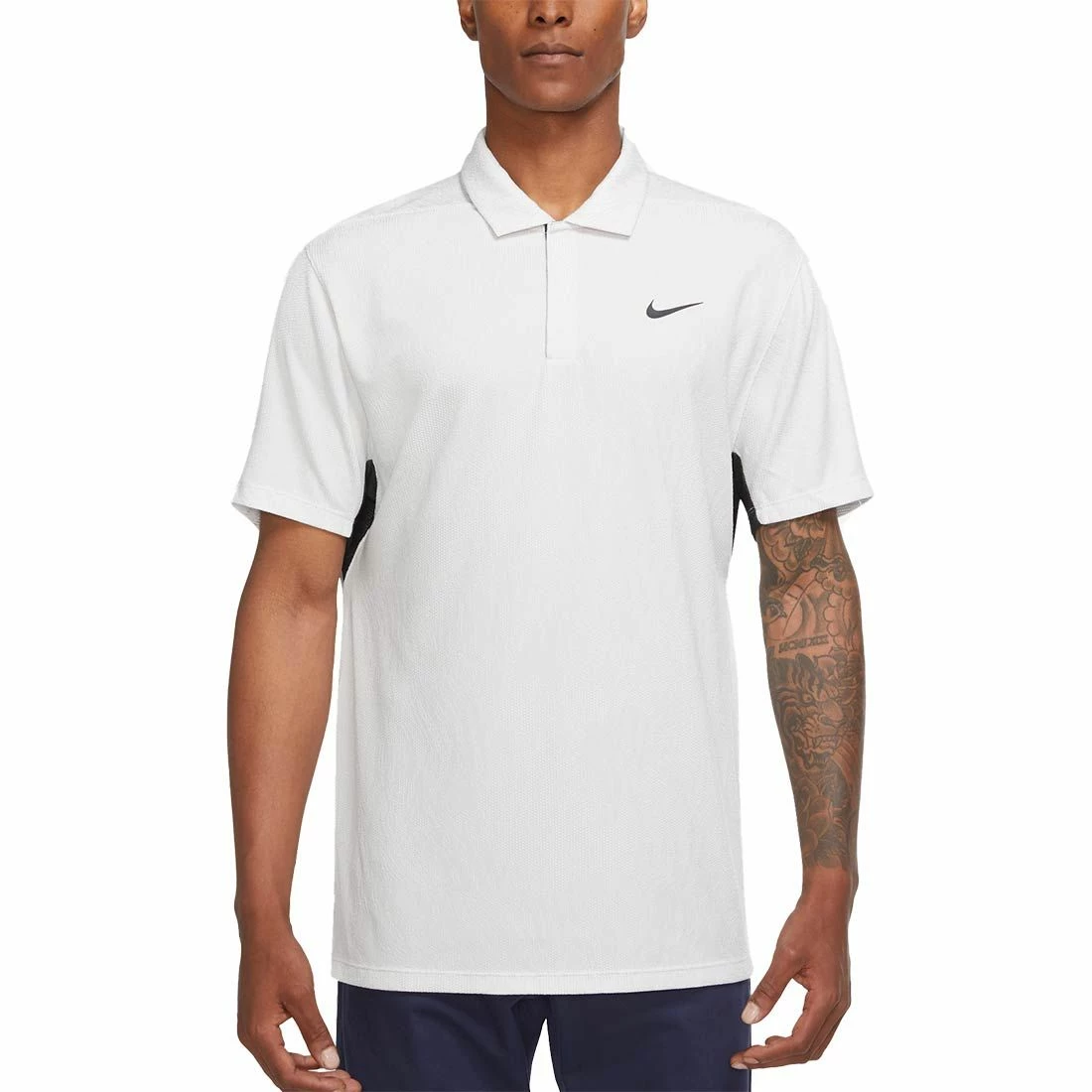 Nike Dri-FIT ADV Tiger Woods Jacquard Colorblock Polo - Image 4