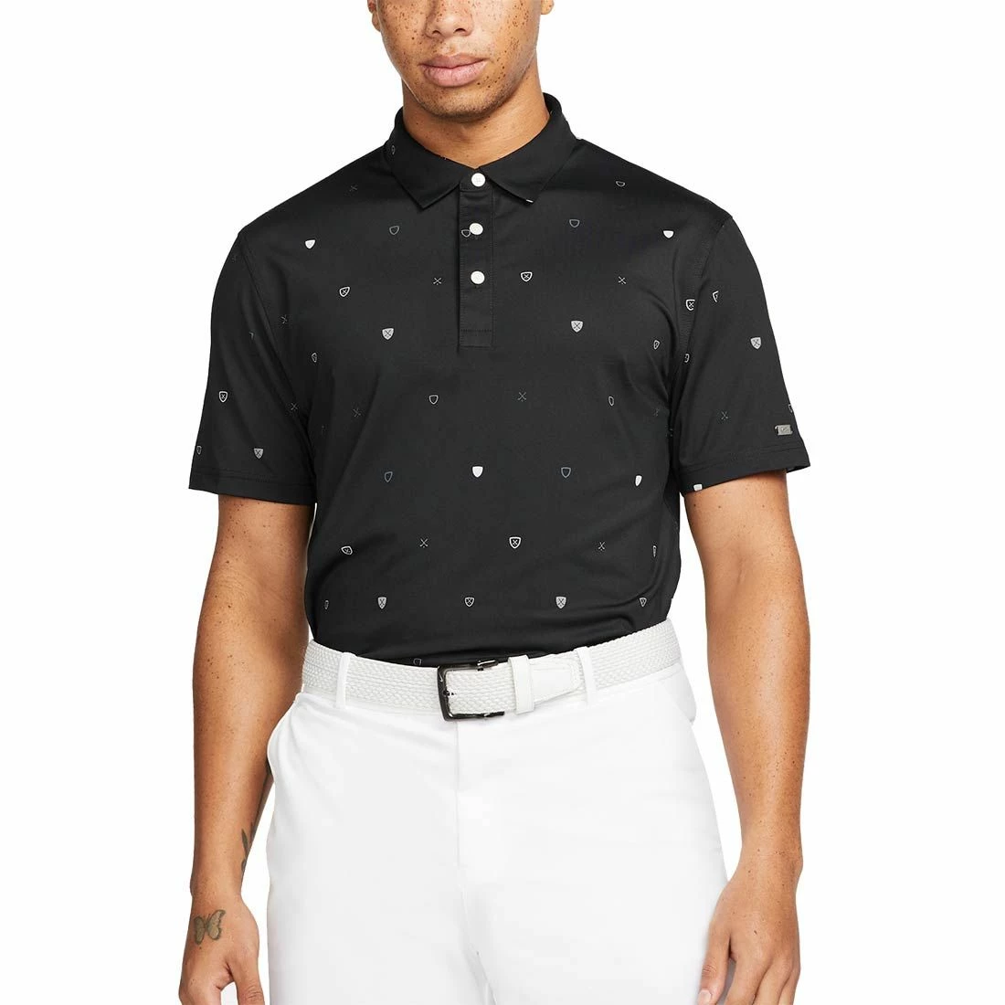 Nike Dri-FIT Player Heritage Print Polo - Image 2