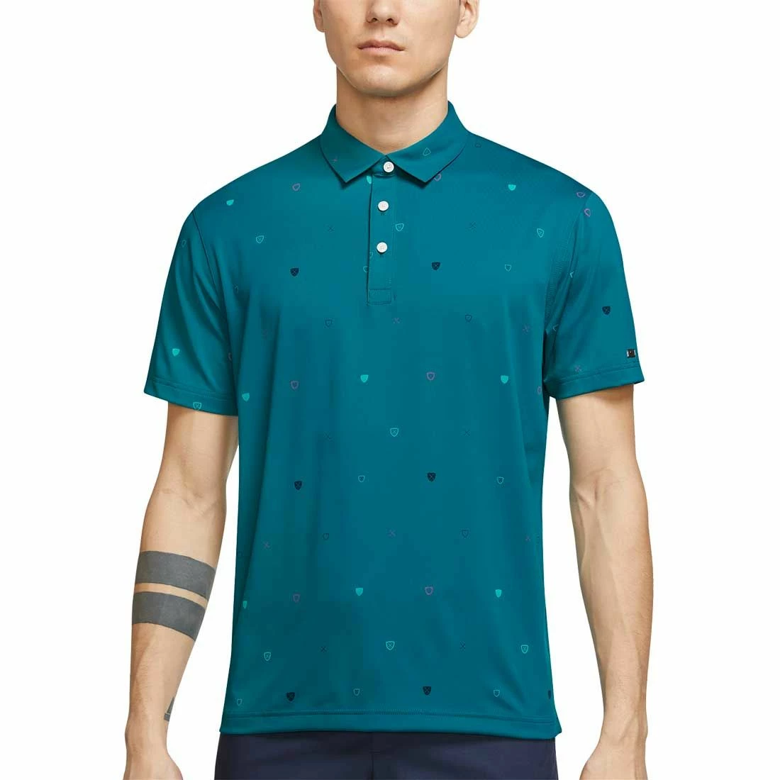 Nike Dri-FIT Player Heritage Print Polo - Image 6