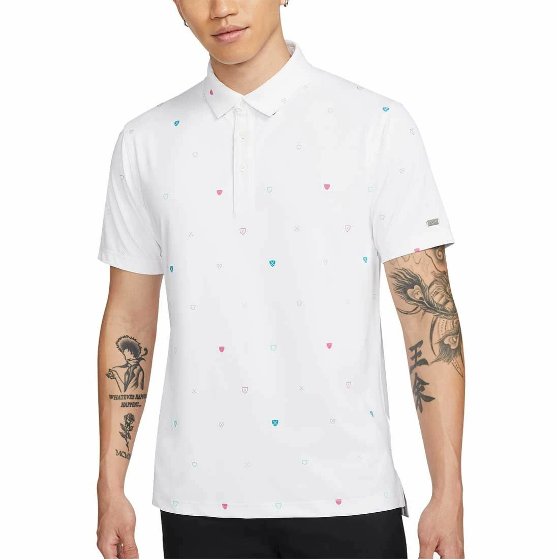 Nike Dri-FIT Player Heritage Print Polo - Image 3