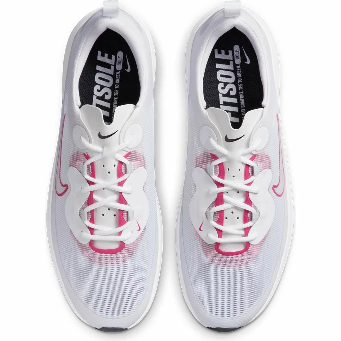 Nike Women's Ace Summerlite Golf Shoes White/Pink Prime - Image 4