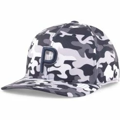 Puma Camo Pattern P Snapback Hat