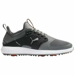 Puma Ignite PWRADAPT Caged Golf Shoes Quiet Shade/Silver
