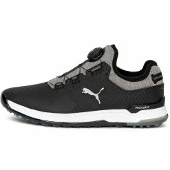 Puma Proadapt Alphacat Disc Golf Shoes Black/Silver/Quiet Shade