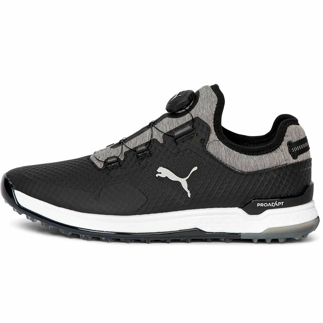 Puma Proadapt Alphacat Disc Golf Shoes Black/Silver/Quiet Shade