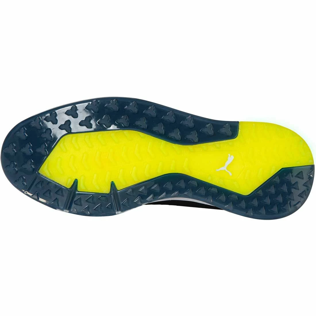 Puma Proadapt Alphacat Disc Golf Shoes Peacoat/Silver/Safety Yellow - Image 2