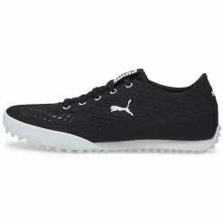Puma Women's Monolite Fusion Slip-On Golf Shoes Black/White