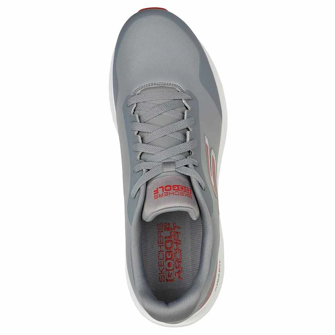 Skechers GO GOLF Max 2 Golf Shoes Grey/Red - Image 4