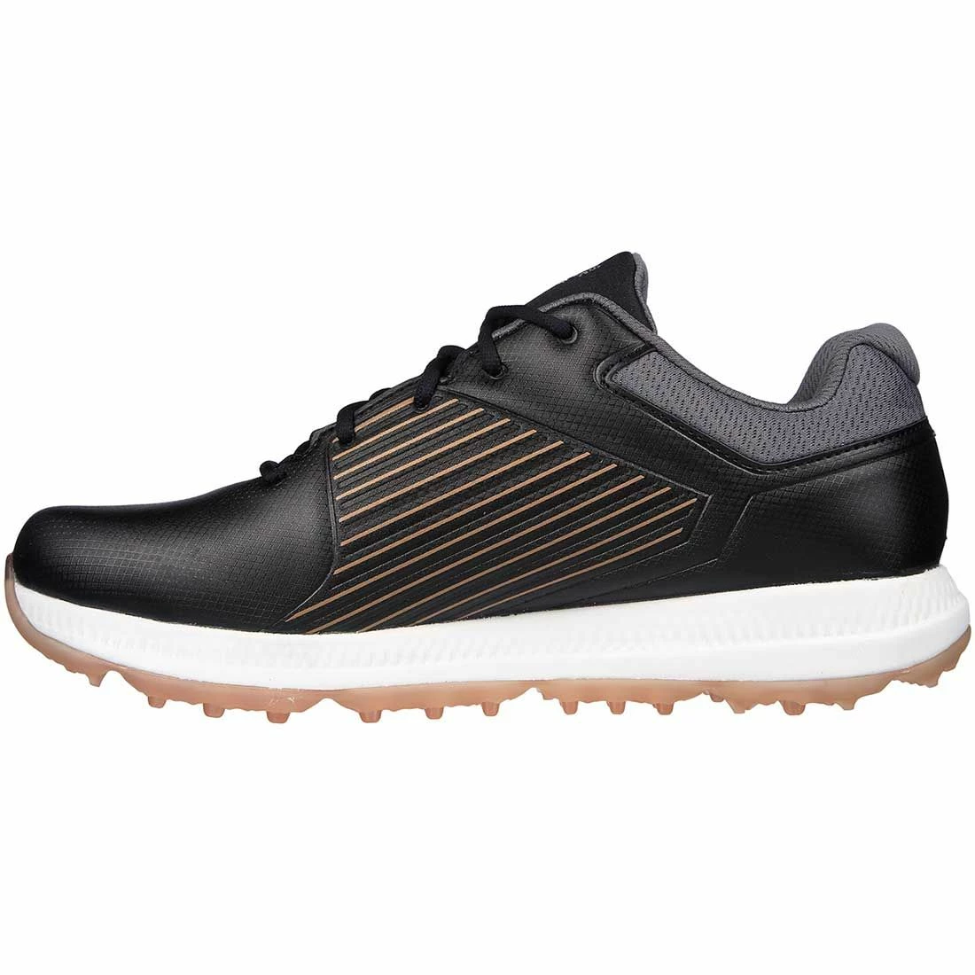 Skechers Women's Arch Fit GO GOLF Elite 5 GF Golf Shoes Black/Rose Gold - Image 4