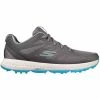 Skechers Women's GO GOLF Elite 5 Score Golf Shoes Grey/Aqua