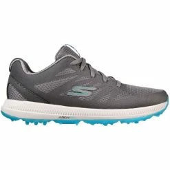 Skechers Women's GO GOLF Elite 5 Score Golf Shoes Grey/Aqua