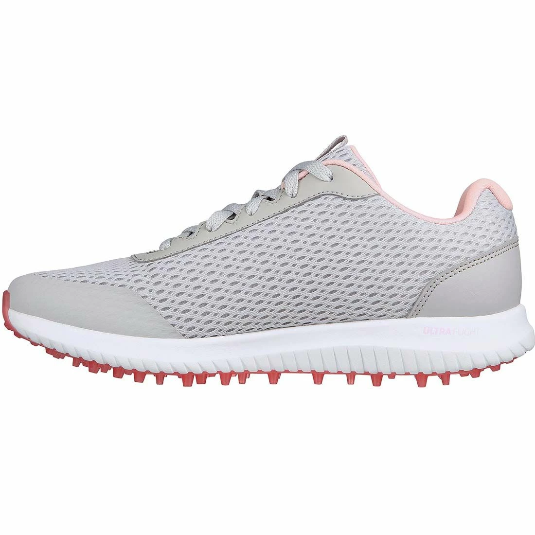 Skechers Women's GO GOLF Max Fairway 3 Golf Shoes Grey/Pink - Image 4