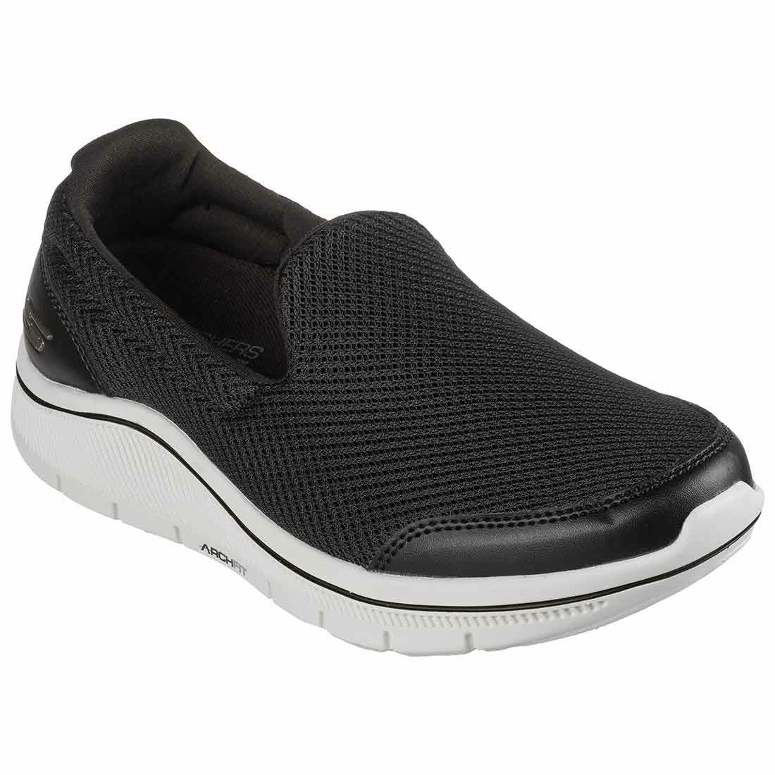 Skechers Women's GO GOLF Arch Fit Walk Relaxed Fit Golf Shoes Black/White - Image 3