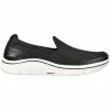 Skechers Women's GO GOLF Arch Fit Walk Relaxed Fit Golf Shoes Black/White