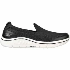 Skechers Women's GO GOLF Arch Fit Walk Relaxed Fit Golf Shoes Black/White