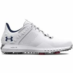 Under Armour HOVR Drive 2 Golf Shoes White/Metallic Silver